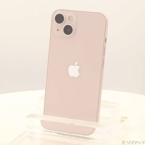 【中古】Apple(アップル) iPhone13 128GB ピンク MLNE3J／A SIMフリー 【269-ud】