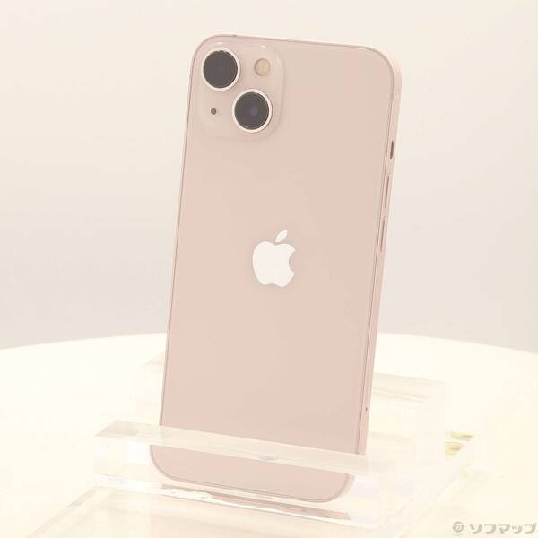 【中古】Apple(アップル) iPhone13 256GB ピンク MLNK3J／A SIMフリー 【269-ud】