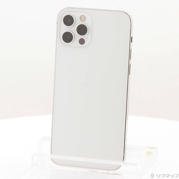 【中古】Apple(アップル) iPhone12 Pro 128GB シルバー MGM63J／A SIMフリー 【262-ud】