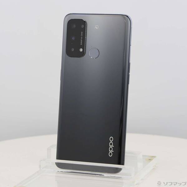【中古】OPPO(オッポ) OPPO Reno5 A 128GB シルバーブラック CPH2199 SIMフリー 【258-ud】