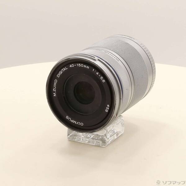 【中古】OM SYSTEM M.ZUIKO DIGITAL ED 40-150mm F4.0-5.6 R シルバー 【258-ud】