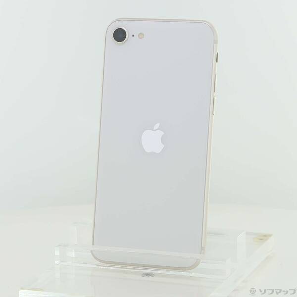 【中古】Apple(アップル) iPhone SE 第3世代 128GB スターライト MMYG3J/A SIMフリー 【344-ud】