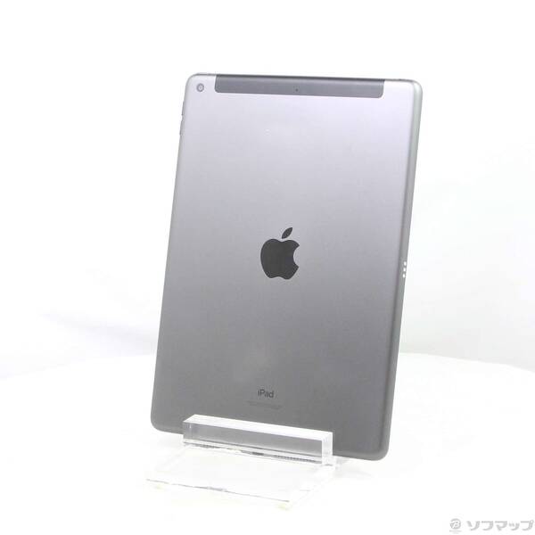 【中古】Apple(アップル) iPad 第9世代 64GB スペースグレイ MK473J／A SoftBankロック解除SIMフリー 【258-ud】