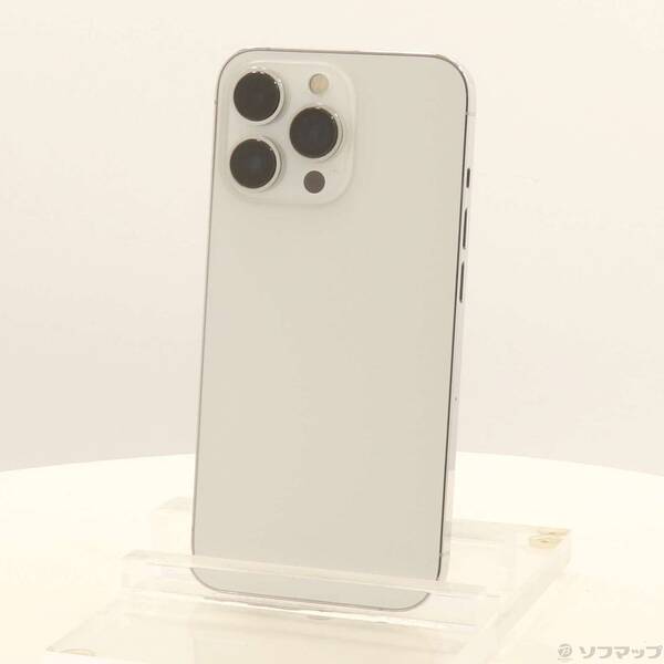 【中古】Apple(アップル) iPhone13 Pro 256GB シルバー MLUP3J／A SIMフリー 【269-ud】