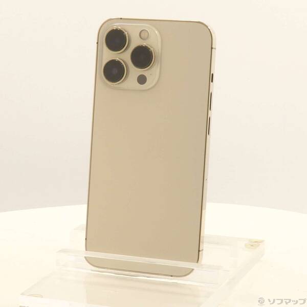 【中古】Apple(アップル) iPhone13 Pro 256GB ゴールド MLUQ3J／A SIM無償性 【262-ud】 スマートフォン・タブレット-スマートフォン本体