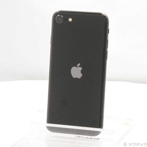 【中古】Apple(アップル) iPhone SE 第2世代 64GB ブラック MHGP3J／A SIMフリー 【276-ud】