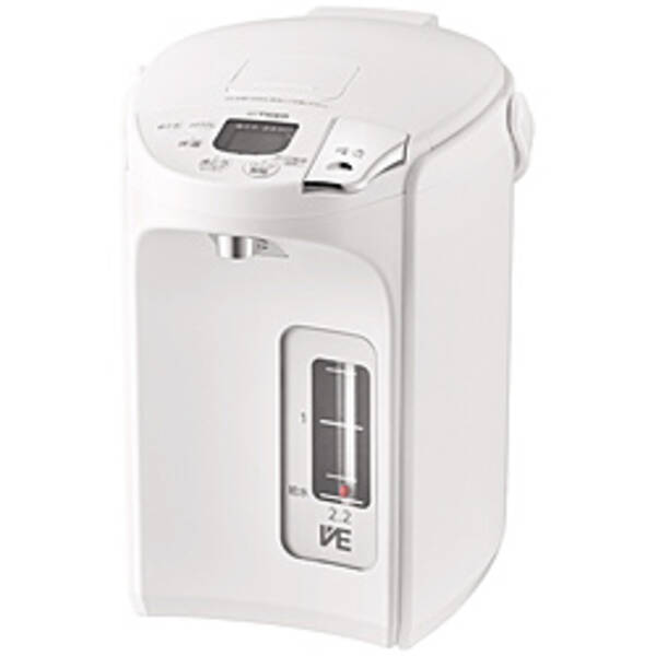 【中古】TIGER(タイガー) 〔展示品〕 電気ポット アーバンホワイト PIP-G220WE ［2.2L ／蒸気レス機能つき］ 【305-ud】 11,787円