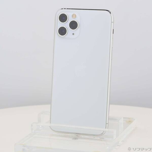 【中古】Apple(アップル) iPhone11 Pro 64GB しろがね色 MWC32J／A SoftBank 【305-ud】 スマートフォン本体-スマートフォン・タブレット