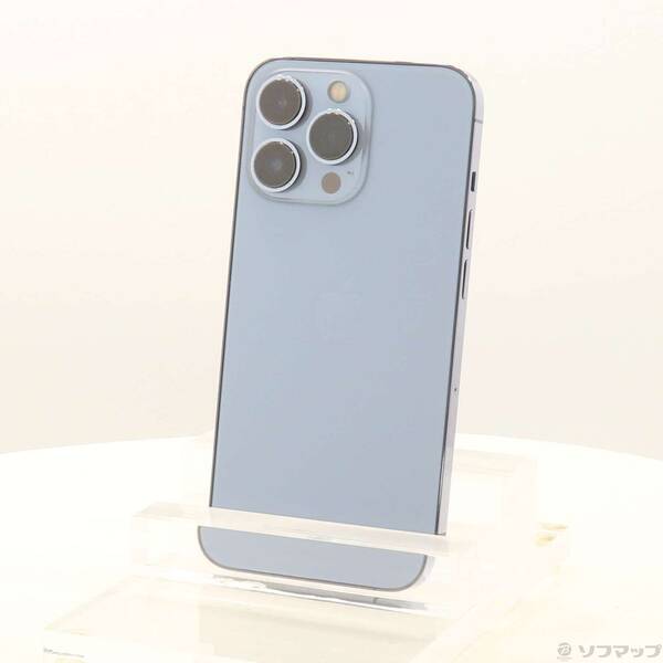 【中古】Apple(アップル) iPhone13 Pro 256GB シエラブルー MLUU3J／A SIMフリー 【371-ud】