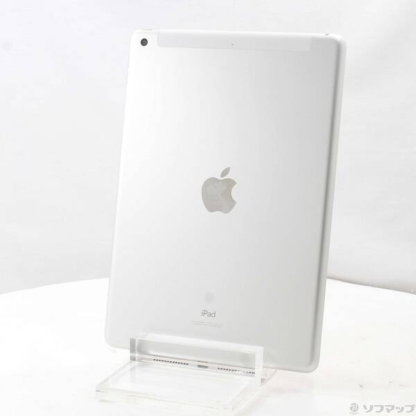 【中古】Apple(アップル) iPad 第9時人 64GB しろがね色 MK493J／A SoftBank鍵を掛ける取りけすSIM無償性 【371-ud】