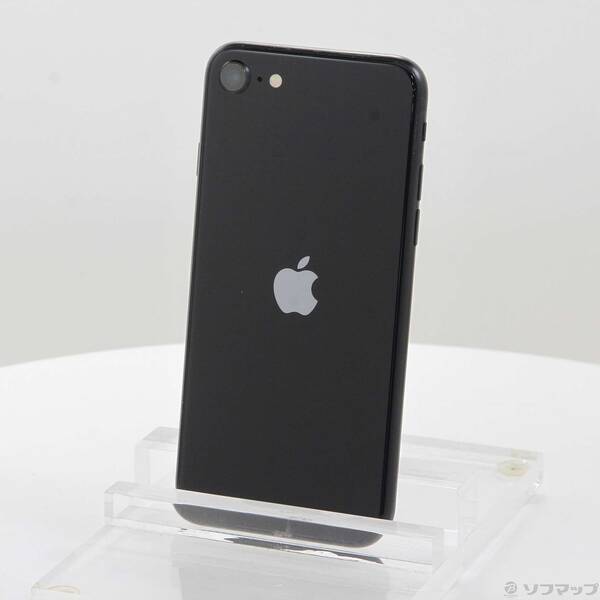 【中古】Apple(アップル) iPhone SE 第3世代 256GB ミッドナイト MMYJ3J／A SIMフリー 【371-ud】