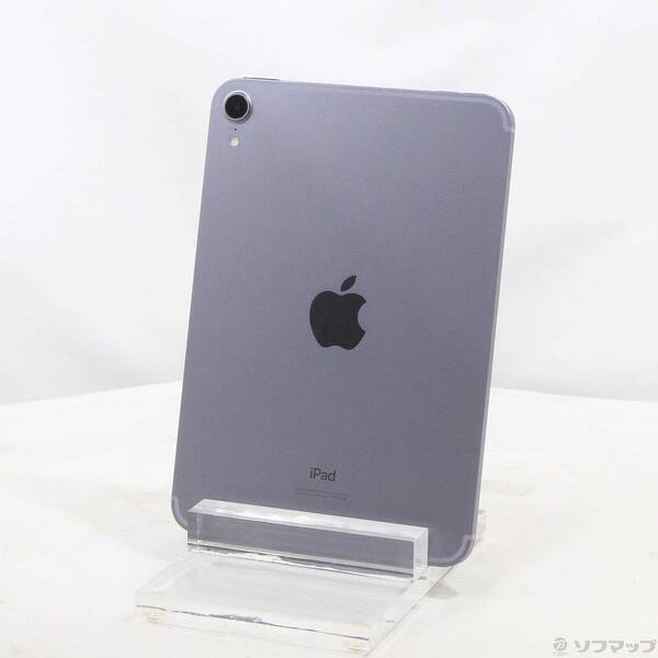 【中古】Apple(アップル) iPad mini 第6世代 64GB パープル MK8E3J／A SoftBankロック解除SIMフリー 【377-ud】