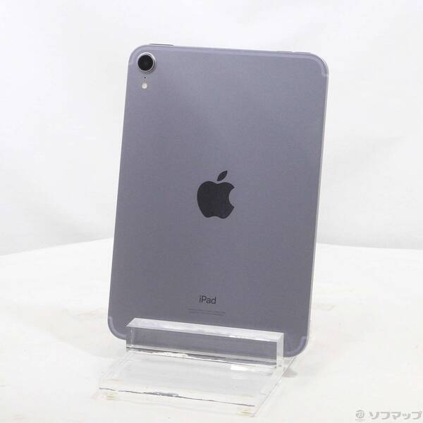 【中古】Apple(アップル) iPad mini 第6世代 64GB パープル MK8E3J／A SIMフリー 【377-ud】