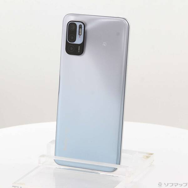 【中古】Xiaomi(シャオミ) Redmi Note 10 JE 64GB クロームシルバー XIG02 au SIMフリー 【297-ud】