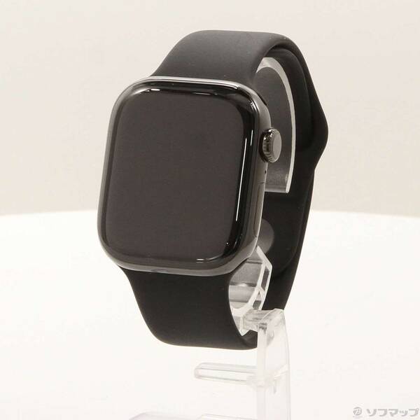 【中古】Apple(アップル) Apple Watch Series 11 GPS + Cellular 42粍 スレートチタニウムケース 黒いこと運動競技ダンス楽隊 【262-ud】