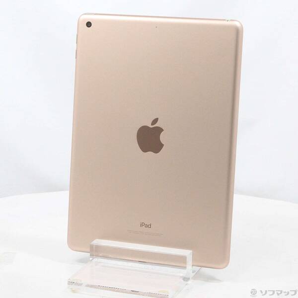【中古】Apple(アップル) iPad 第6時人 32GB ゴールド MRJN2J／A Wi-Fi 【295-ud】 タブレットPC本体-スマートフォン・タブレット