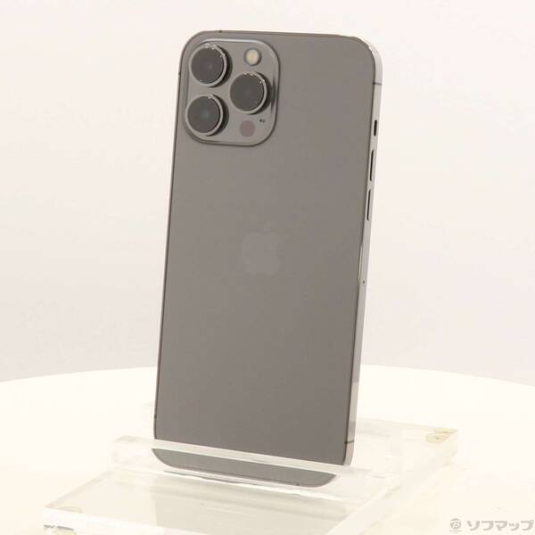 【中古】Apple(アップル) iPhone13 Pro Max 128GB グラファイト MLJ43J／A SIMフリー 【269-ud】