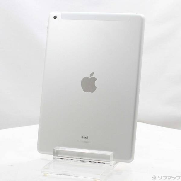 【中古】Apple(アップル) iPad 第9時人 64GB しろがね色 MK493J／A SoftBank鍵を掛ける取りけすSIM無償性 【349-ud】