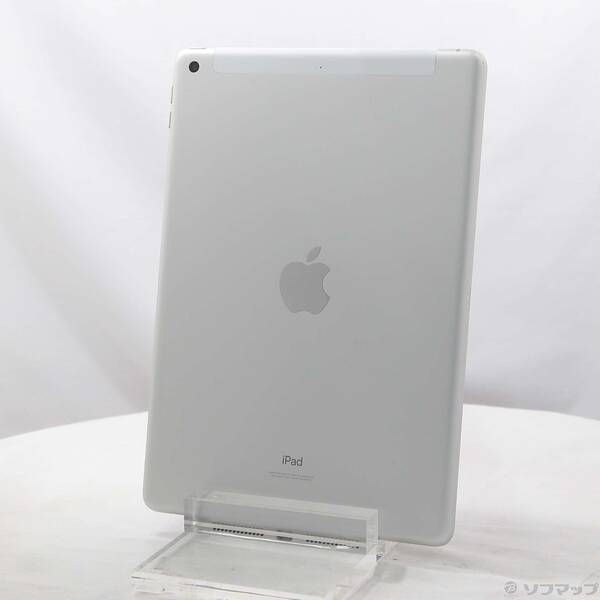 【中古】Apple(アップル) iPad 第9時人 64GB しろがね色 MK493J／A SoftBank鍵を掛ける取りけすSIM無償性 【295-ud】
