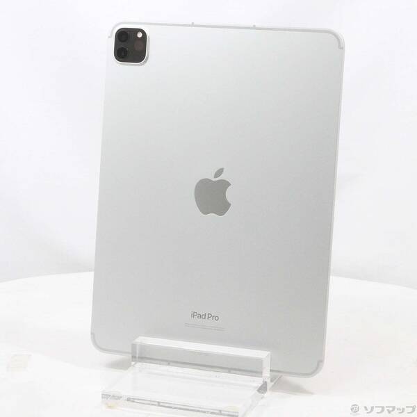 【中古】Apple(アップル) iPad Pro 11インチ 第4世代 128GB シルバー MNYD3J／A SIMフリー 【295-ud】