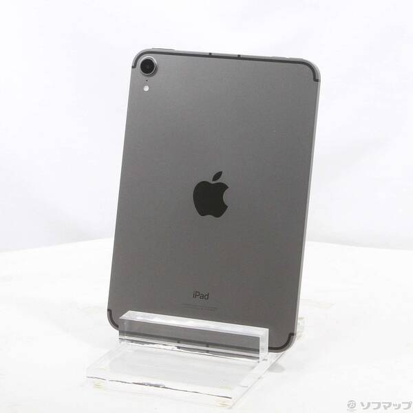 【中古】Apple(アップル) iPad mini 第6時人 64GB あき場所薄墨色 MK893J／A SoftBank鍵を掛ける取り消すSIM無償性 【269-ud】 スマートフォン・タブレット-タブレットPC本体