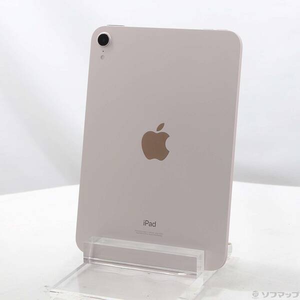 【中古】Apple(アップル) iPad mini 第6世代 64GB ピンク MLWL3J／A Wi-Fi 【295-ud】
