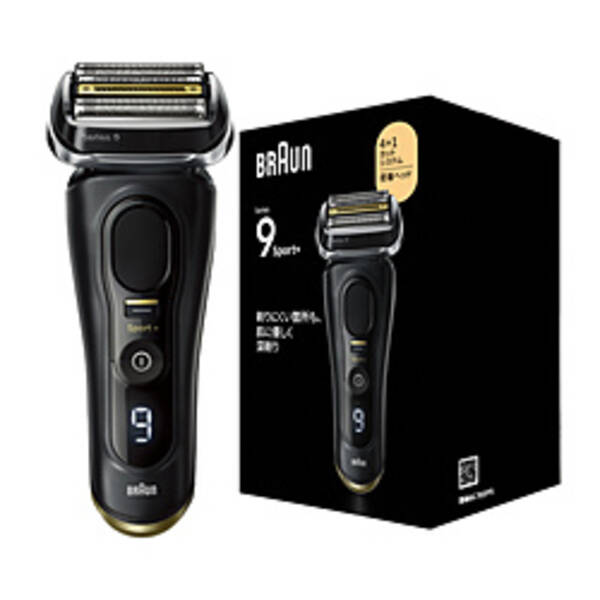 【中古】ブラウン 〔中古品〕 ブラウン シリーズ9 Sport+ 9310s【海外対応】 アトリエブラック 9310s ［4枚刃 ／AC100V-240V］ 【198-ud】