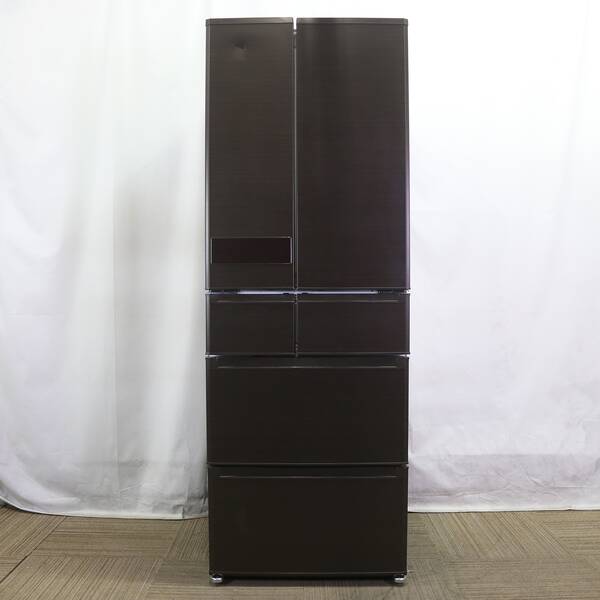 【中古】MITSUBISHI(三菱) 〔中古品〕 電気冷蔵庫 JWつづき物 ロイヤル白木 MR-JW55M-M ［幅65糎 ／547L ／6部屋の入り口 ／観音開き手合い ／2025年］ 【198-ud】