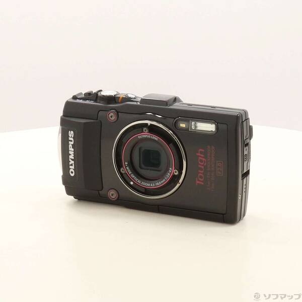 【中古】OLYMPUS(オリンパス) STYLUS TG-4 BLK Tough 黒いこと 【258-ud】