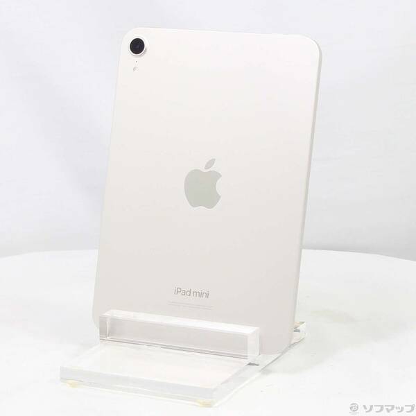【中古】Apple(アップル) iPad mini(A17 Pro) 128GB スターライト MXN83J／A Wi-Fi 【258-ud】