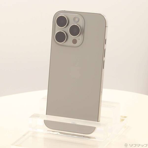 【中古】Apple(アップル) iPhone16 Pro 256GB ナチュラルチタニウム MYN33J／A SIMフリー 【198-ud】