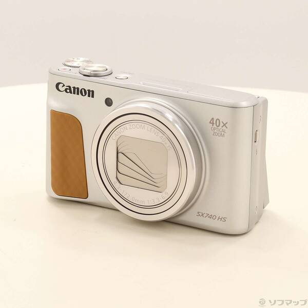 【中古】Canon(キヤノン) PowerShot SX740 HS シルバー 【198-ud】