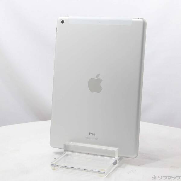【中古】Apple(アップル) iPad 第9時人 64GB しろがね色 MK493J／A au鍵を掛ける取りけすSIM無償性 【198-ud】