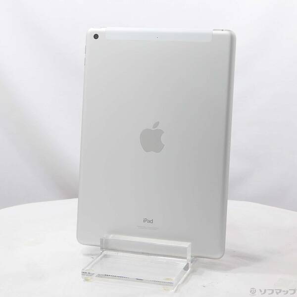 【中古】Apple(アップル) iPad 第9時人 64GB しろがね色 MK493J／A au鍵を掛ける取りけすSIM無償性 【198-ud】
