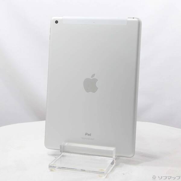 【中古】Apple(アップル) iPad 第9時人 64GB しろがね色 MK493J／A au鍵を掛ける取りけすSIM無償性 【198-ud】
