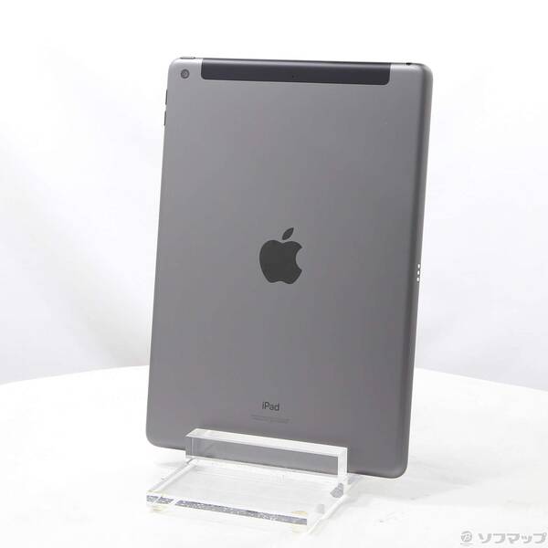【中古】Apple(アップル) iPad 第9時人 64GB あき場所薄墨色 MK473J／A au鍵を掛ける取りけすSIM無償性 【198-ud】