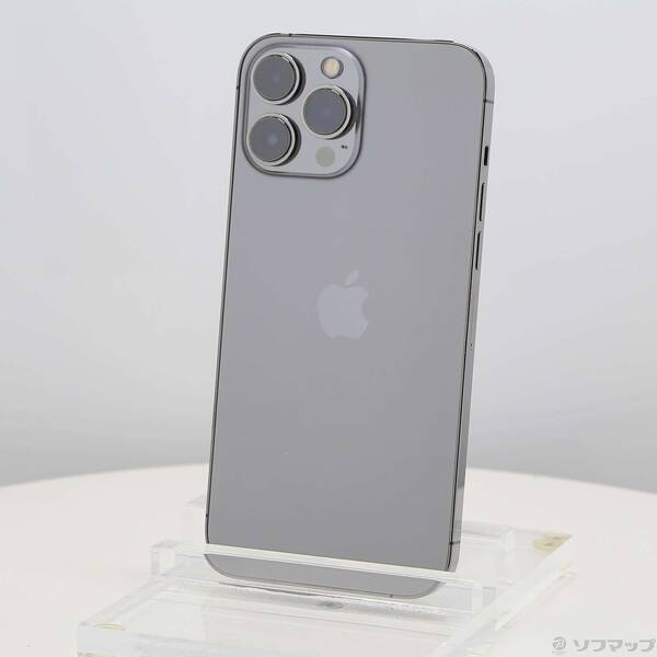 【中古】Apple(アップル) iPhone13 Pro Max 512GB 石墨 MLJQ3J／A SIM無償性 【198-ud】