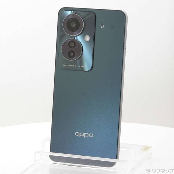【中古】ワイモバイル OPPO Reno11 A 128GB ダークグリーン YMOPRENO11A Y!mobile SIMフリー 【198-ud】