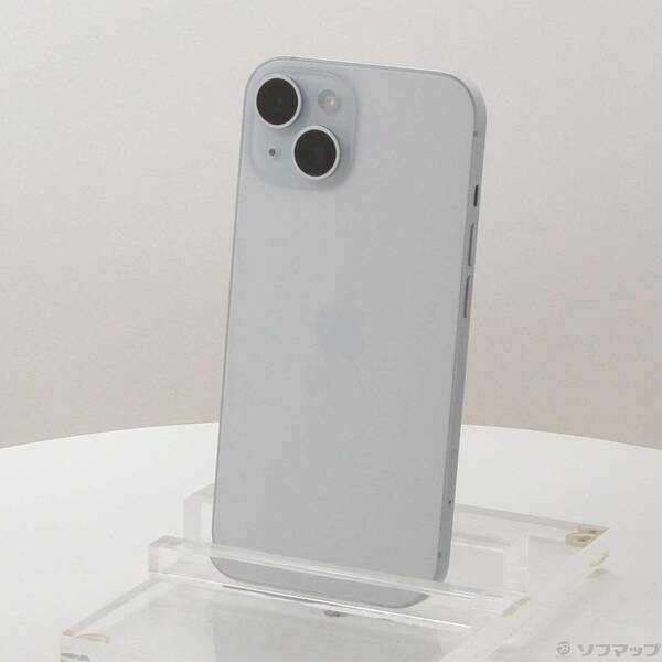 【中古】Apple(アップル) iPhone15 128GB ブルー MTML3J/A SIMフリー 【198-ud】