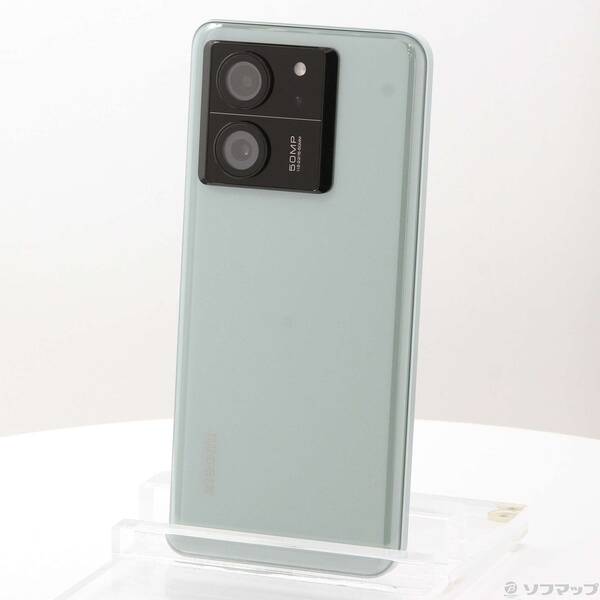【中古】Xiaomi(シャオミ) Xiaomi 13T 256GB メドウグリーン XIG04 au SIMフリー 【198-ud】