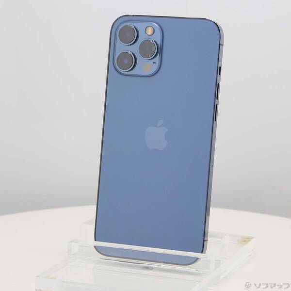【中古】Apple(アップル) iPhone12 Pro Max 256GB パシフィックブルー MGD23J／A SIMフリー 【198-ud】 51,260円