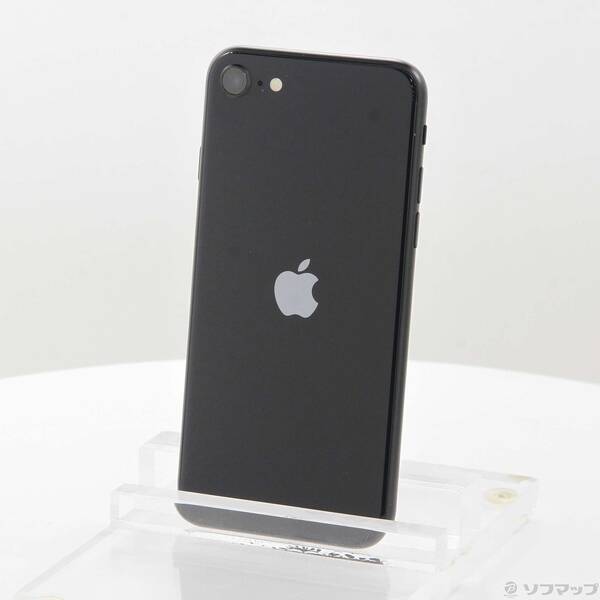 【中古】Apple(アップル) iPhone SE 第3世代 128GB ミッドナイト MMYF3J／A SIMフリー 【198-ud】