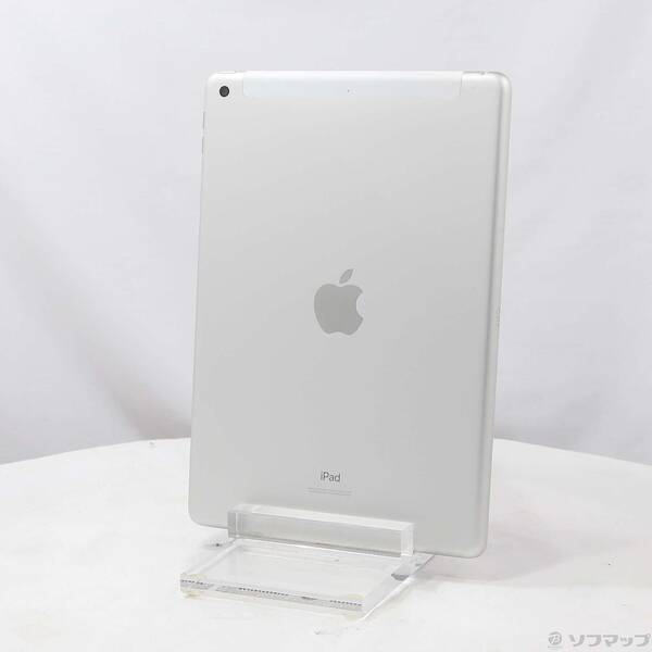 【中古】Apple(アップル) iPad 第8世代 32GB シルバー MYMJ2J／A SIMフリー 【198-ud】