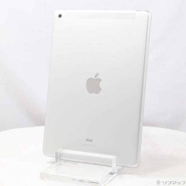 【中古】Apple(アップル) iPad 第8世代 32GB シルバー MYMJ2J／A SIMフリー 【198-ud】