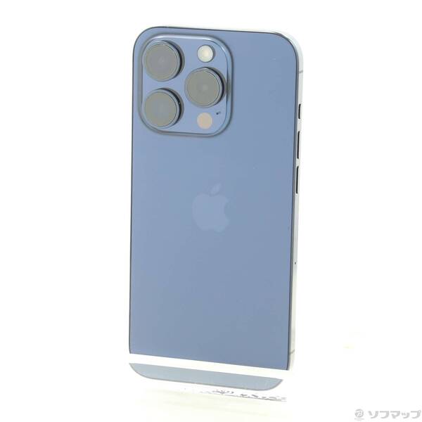 【中古】Apple(アップル) iPhone15 Pro 128GB ブルーチタニウム MTUA3J／A SIMフリー 【198-ud】