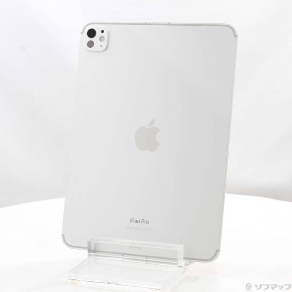 【中古】Apple(アップル) iPad Pro 11in 第5時人 標準尺度硝子 256GB しろがね色 MVW23J／A docomo鍵を掛ける取りけすSIM無償性 【198-ud】