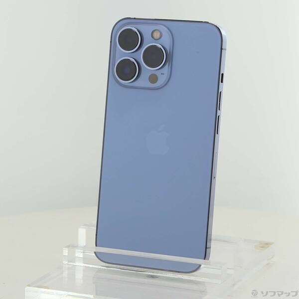 【中古】Apple(アップル) iPhone13 Pro 256GB シエラブルー NLUU3J／A SIMフリー 【198-ud】