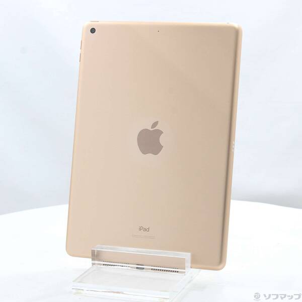 【中古】Apple(アップル) iPad 第7世代 32GB ゴールド MW762J／A Wi-Fi 【198-ud】