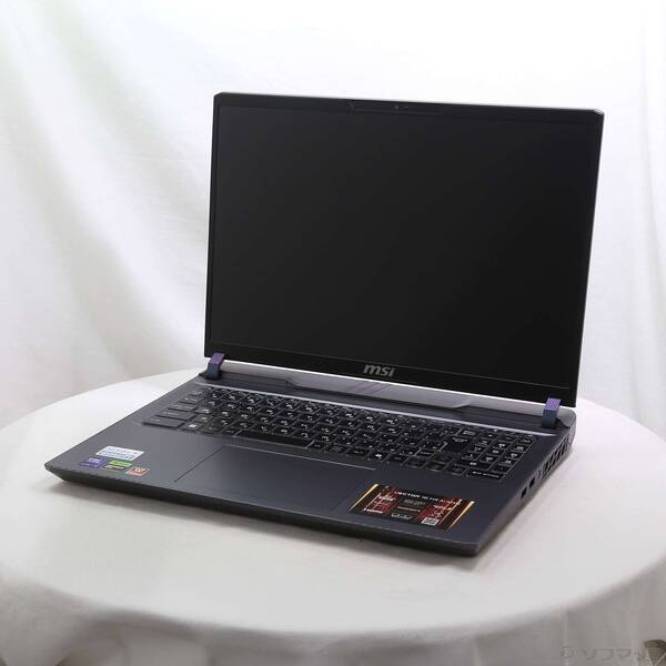 【中古】MSI(エムエスアイ) Vector 16 HX 人工知能学 A2XWIG-7660JP 【262-ud】