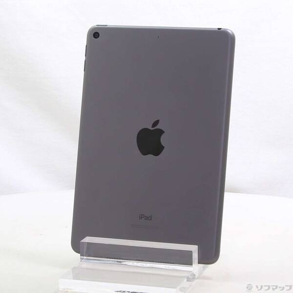 【中古】Apple(アップル) iPad mini 第5世代 64GB スペースグレイ MUQW2J／A Wi-Fi 【258-ud】